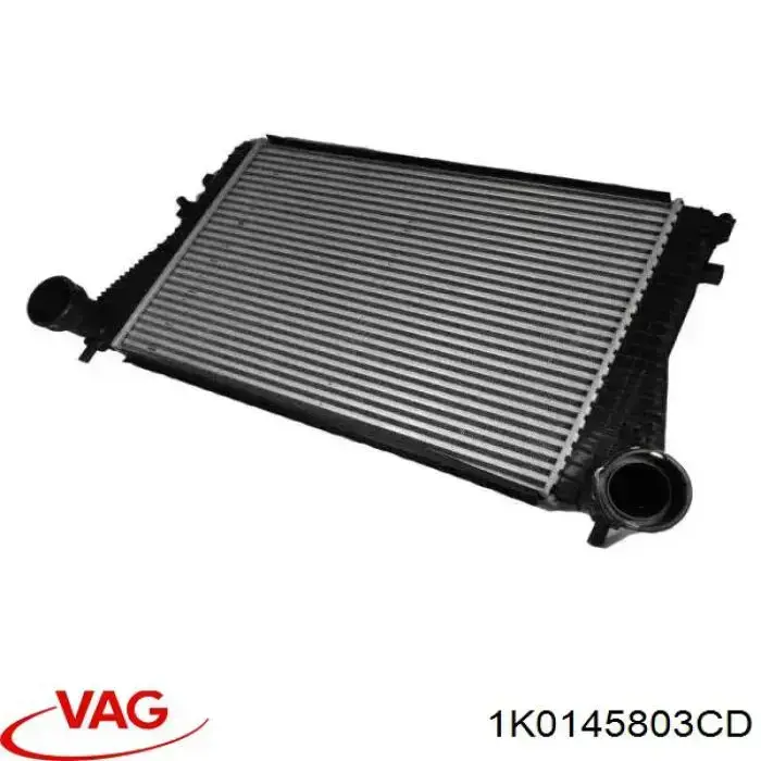 1K0145803CD VAG radiador de intercooler
