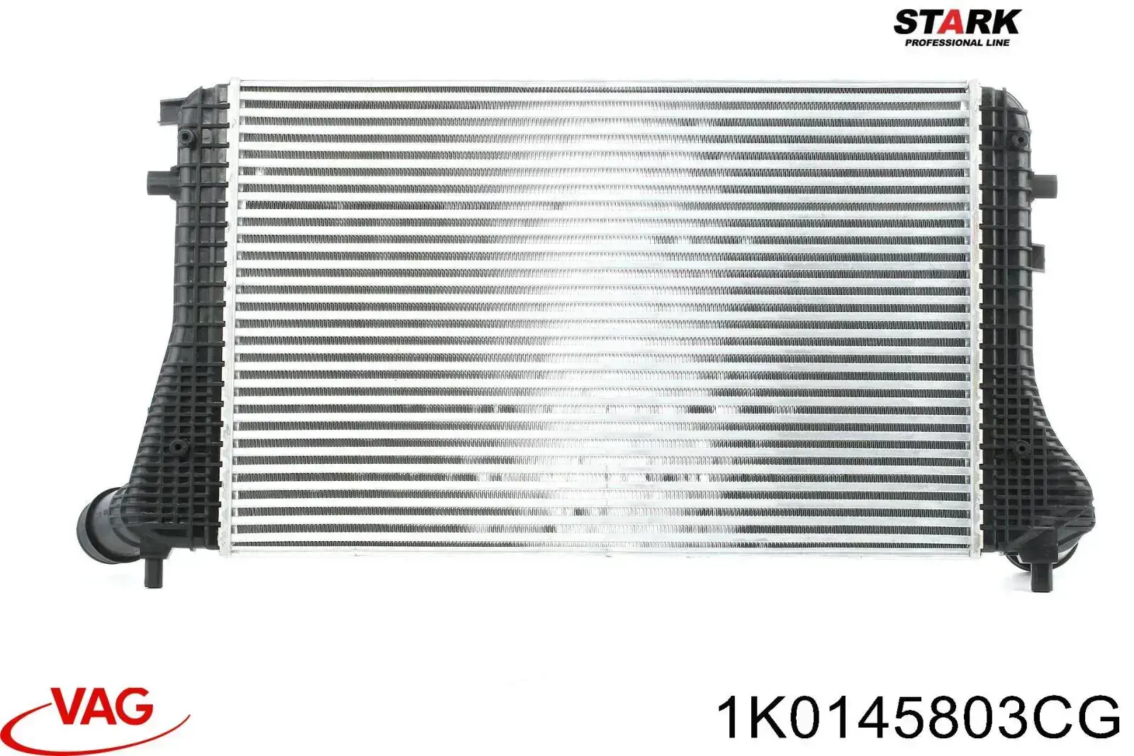 1K0145803CG VAG radiador de intercooler