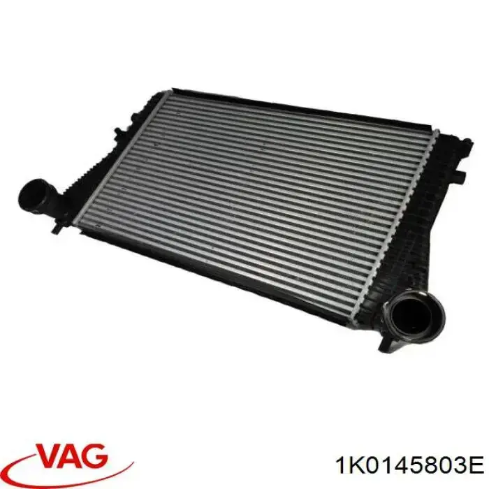 1K0145803E VAG radiador de intercooler