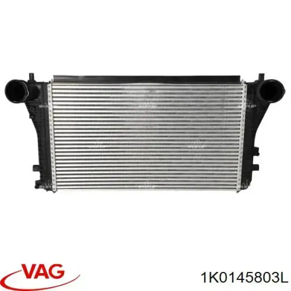 1K0145803L VAG radiador de intercooler