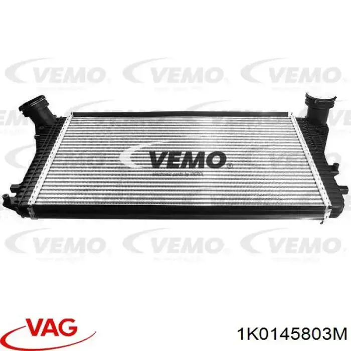 1K0145803M VAG radiador de intercooler