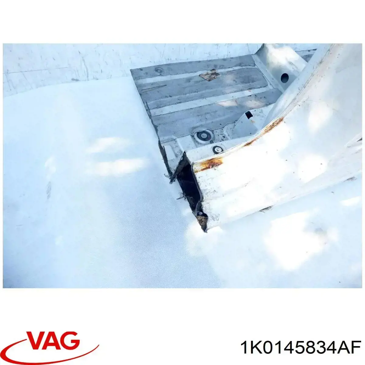 1K0145834AF VAG Патрубок интеркуллера