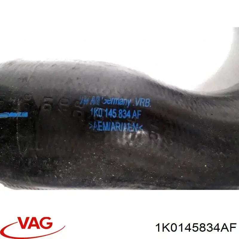 Патрубок интеркулера 1K0145834AF VAG