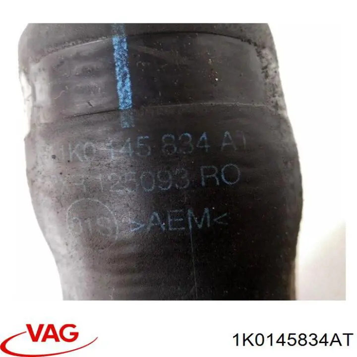 1K0145834AT VAG Патрубок интеркуллера