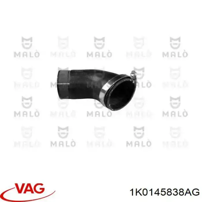 Купить 1K0145838AG VAG Патрубок интеркулера