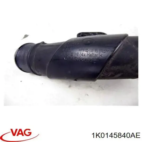 1K0145840AE VAG шланг (патрубок интеркуллера левый)