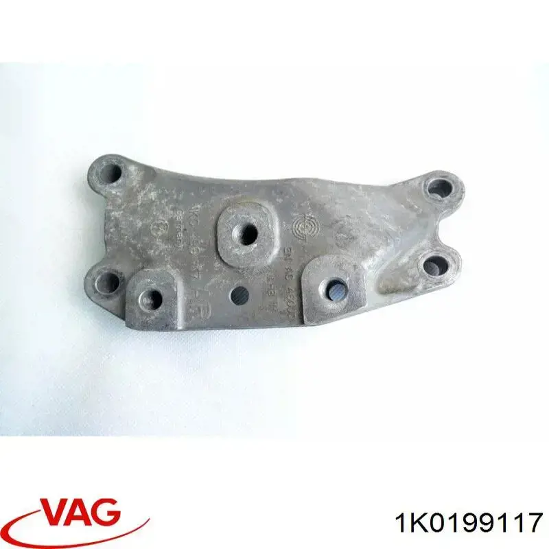 Кронштейн подушки (опоры) двигателя левой VAG 1K0199117 цена, от 3.80 USD