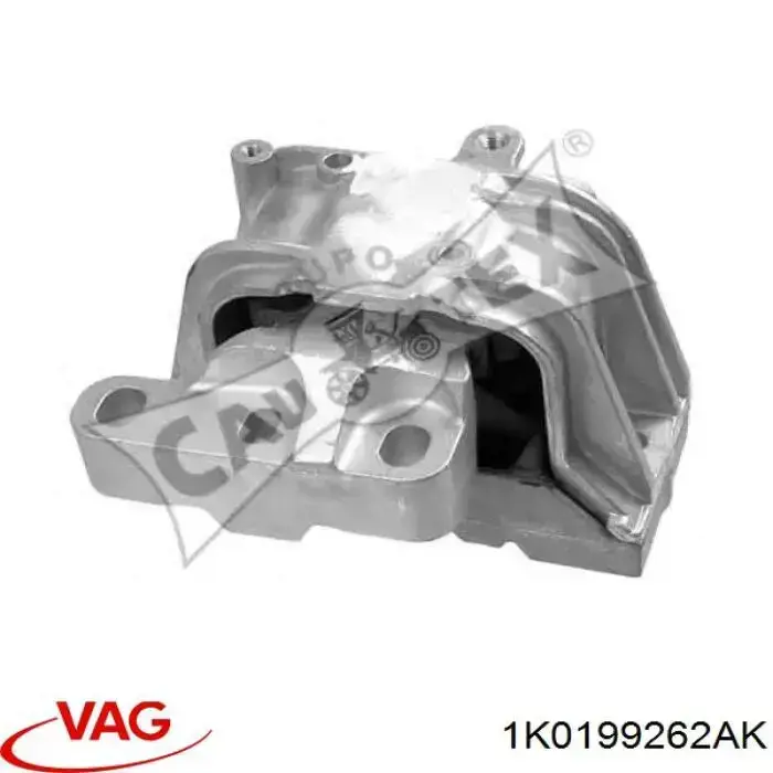 Купить 1K0199262AK VAG Правая опора двигателя