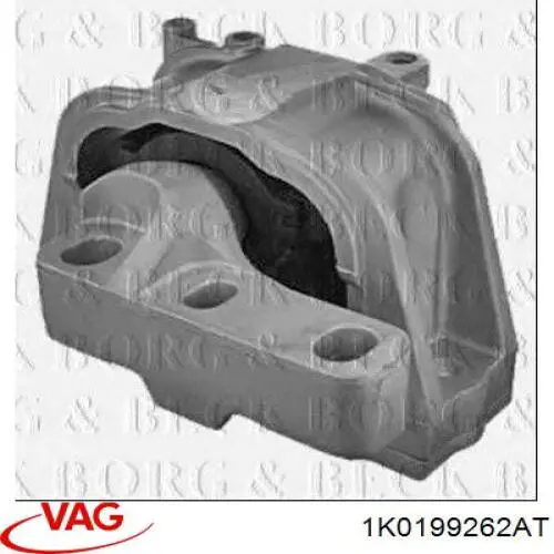1K0199262AT VAG Правая подушка двигателя