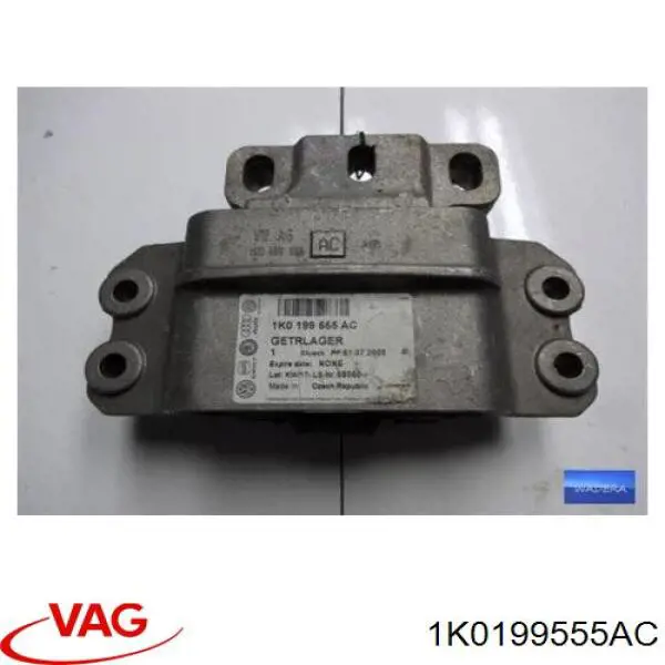 1K0199555AC VAG подушка (опора двигателя левая)
