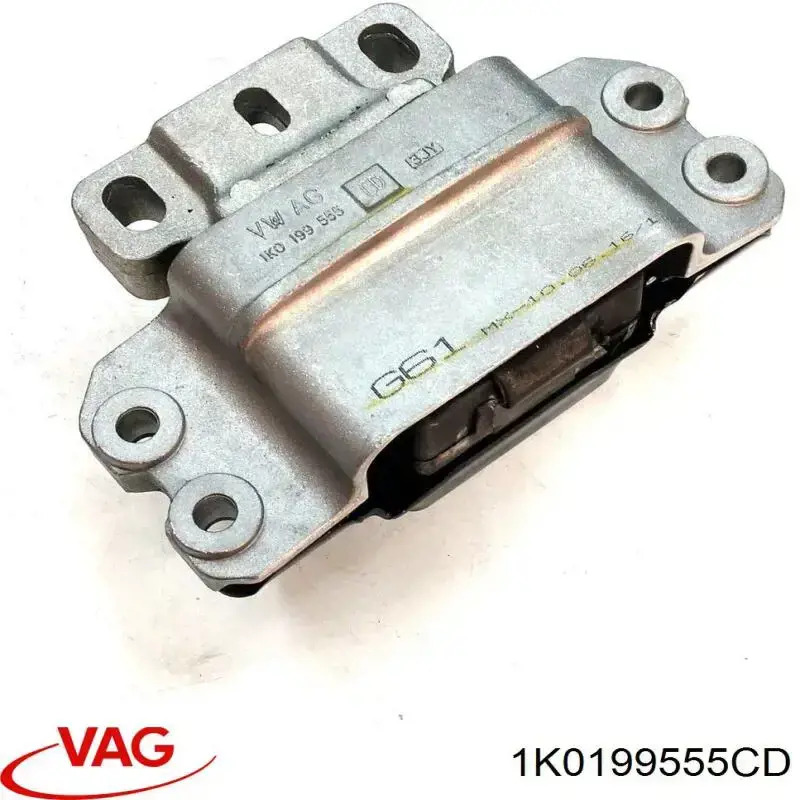 1K0199555CD VAG подушка (опора двигателя левая)
