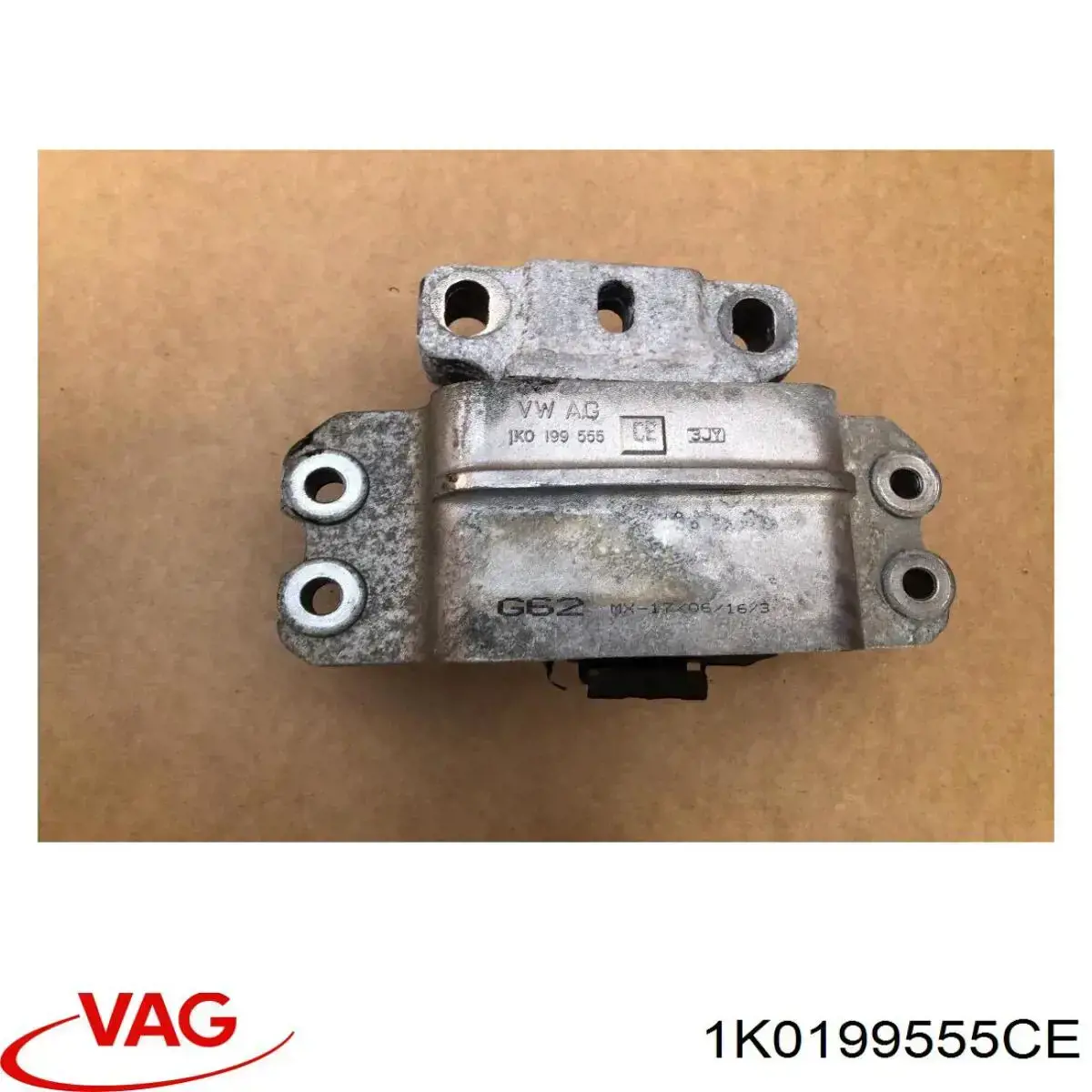Левая подушка двигателя AL1K0199555CE Alex