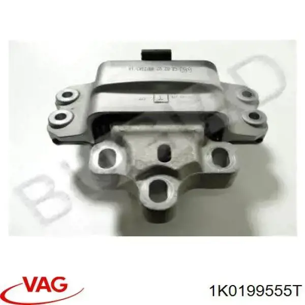 Левая подушка двигателя 1K0199555T VAG