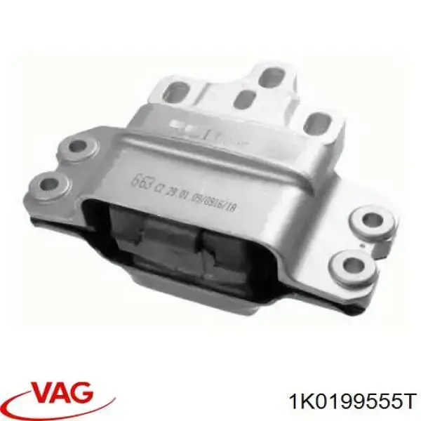 Левая опора двигателя VAG 1K0199555T