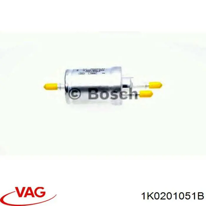 Купить 1K0201051B VAG Фильтр-отстойник топлива грубой очистки