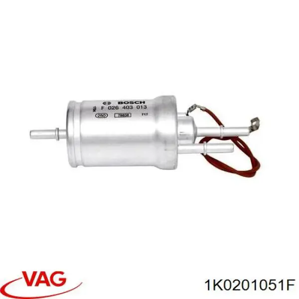 Купить 1K0201051F VAG Фильтр-отстойник топлива грубой очистки