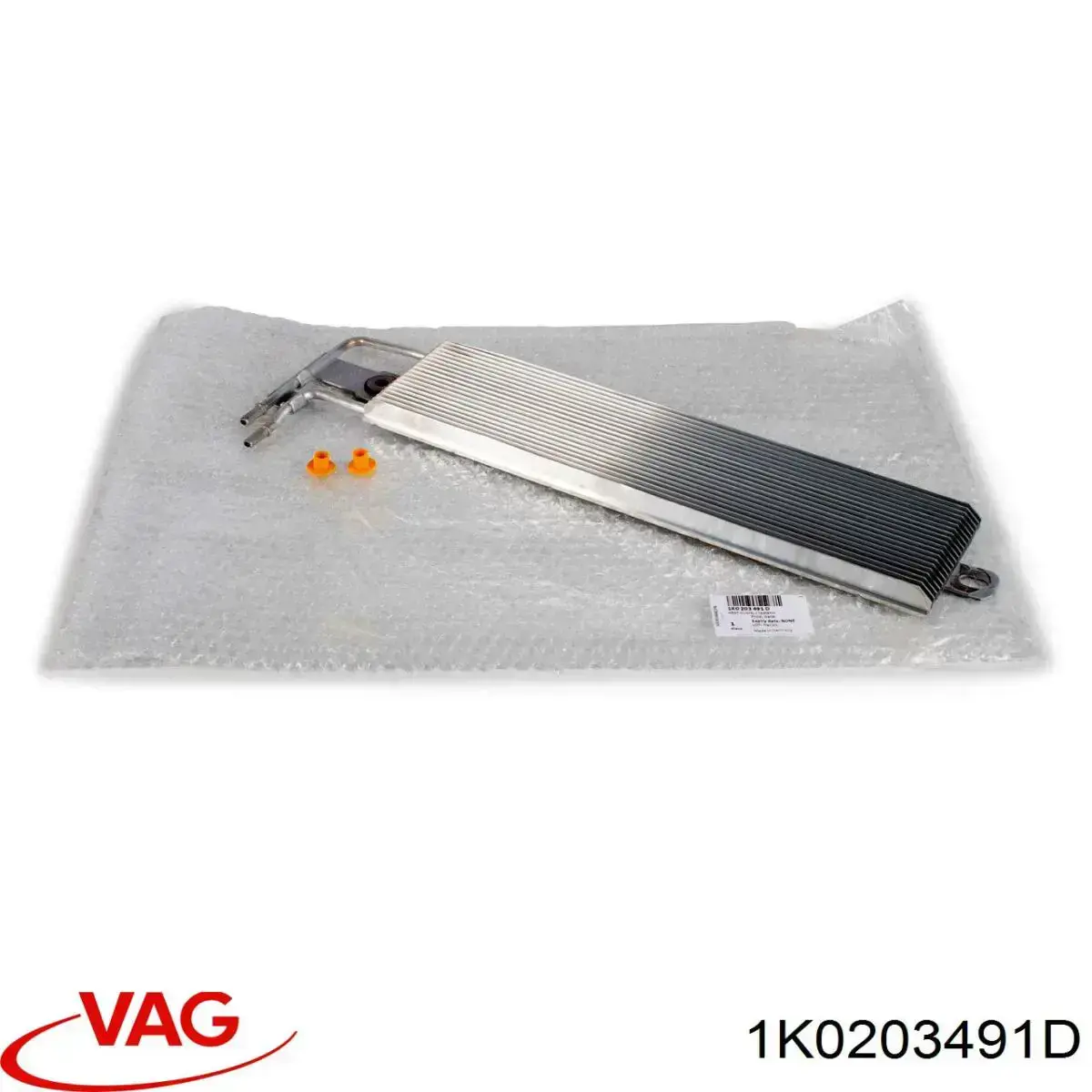 Радиатор охлаждения топлива 1K0203491D VAG