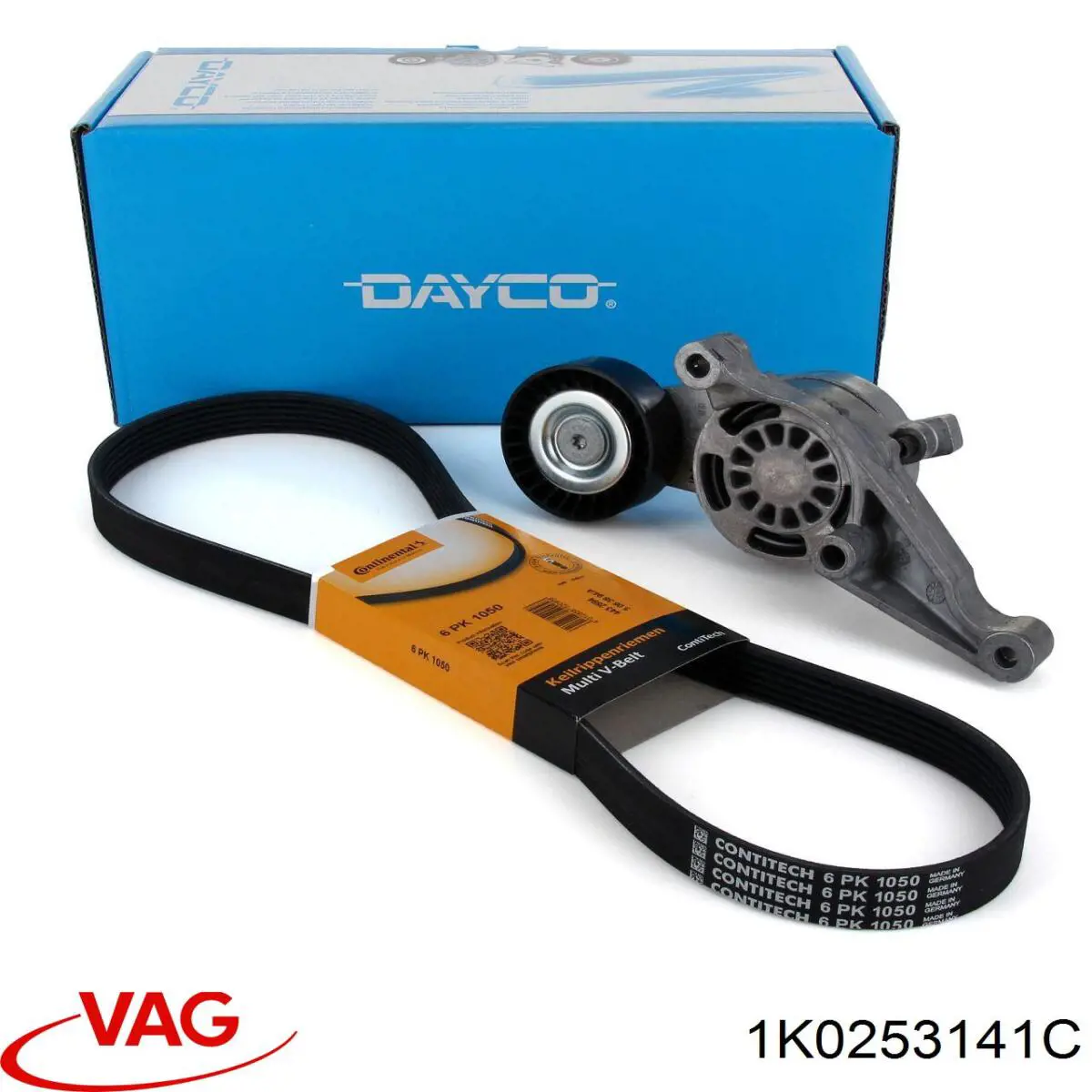 Хомут крепления глушителя передний VAG 1K0253141C цена, от 6.30 USD