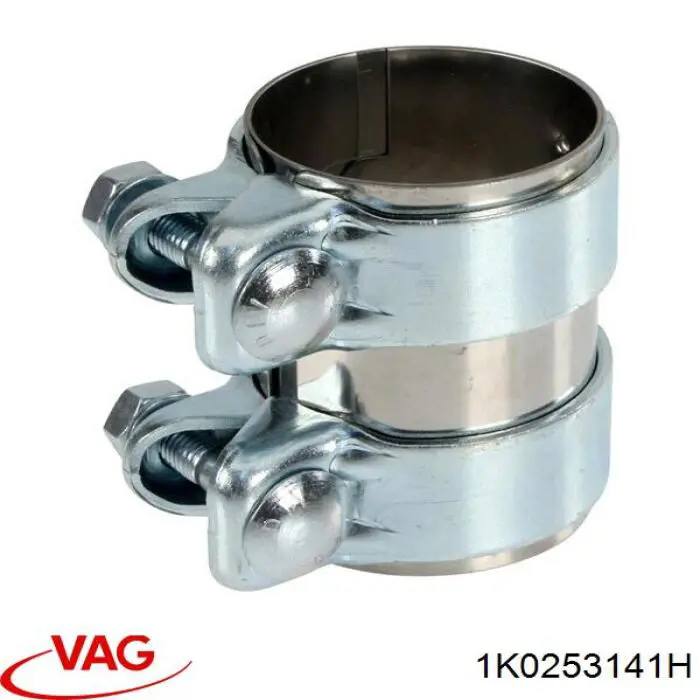 Хомут глушителя передний 1K0253141H VAG