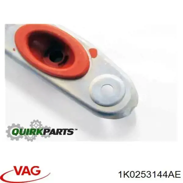 1K0253144AE VAG consola de tubo de admissão do silenciador