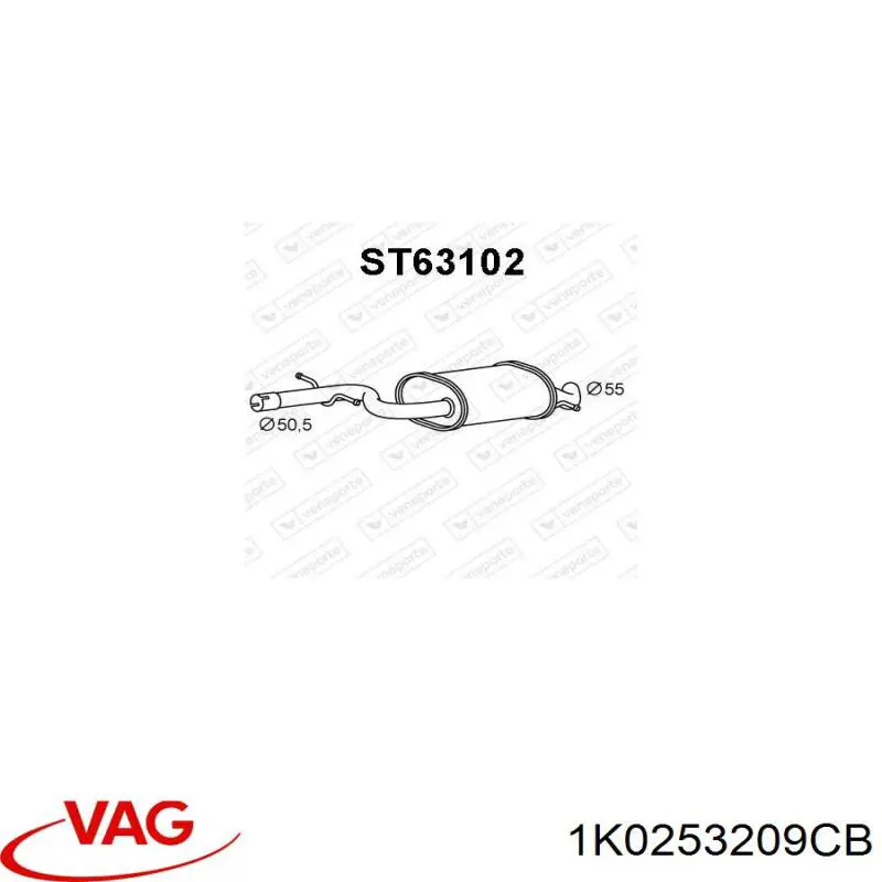  1K0253209CB VAG