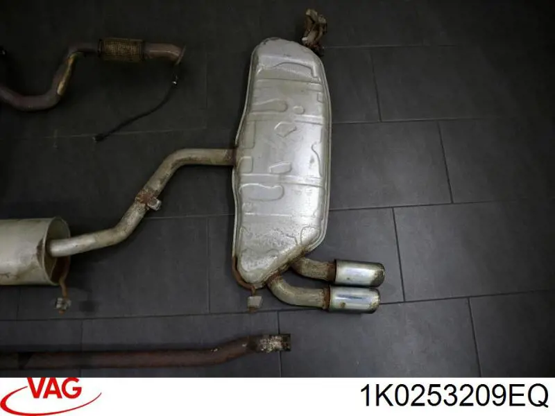 Глушитель, центральная часть VAG 1K0253209EQ цена, от 55.39 USD