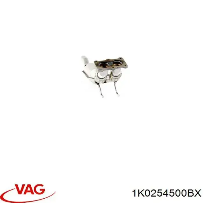 Передняя часть глушителя 1K0254500BX VAG