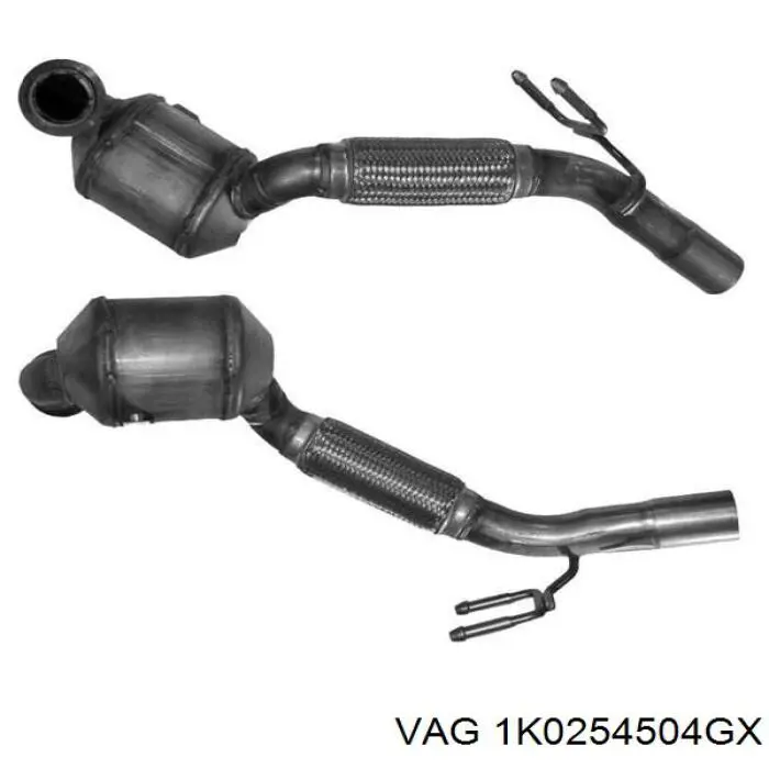 1731PQ Peugeot/Citroen Глушитель, передняя часть