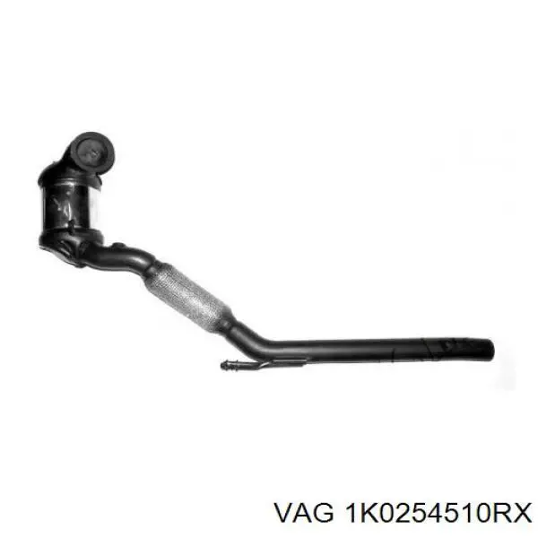 Глушитель, передняя часть VAG 1K0254510RX цена, от 216.35 USD