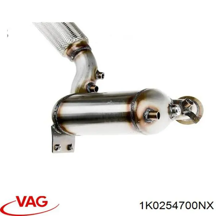 Передняя часть глушителя 1K0254700NX VAG