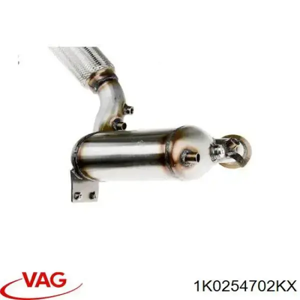 Купить 1K0254702KX VAG Передняя часть глушителя