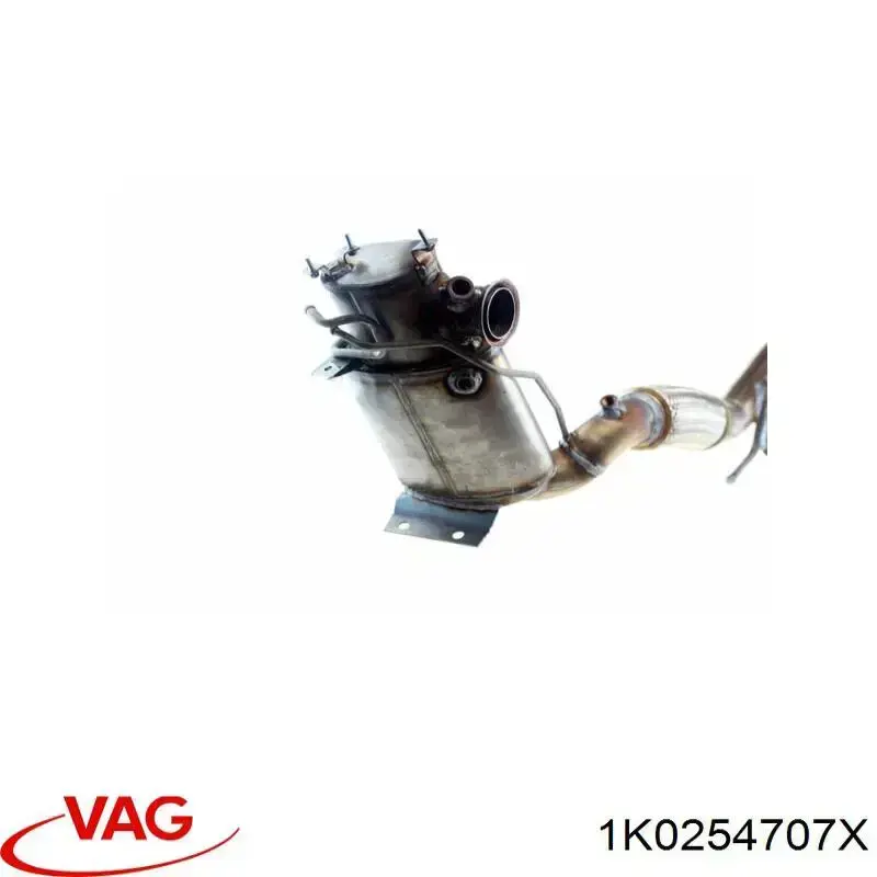 Глушитель, передняя часть VAG 1K0254707X цена, от 380.08 USD