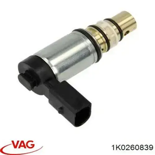 1K0260839 VAG válvula do compressor de aparelho de ar condicionado