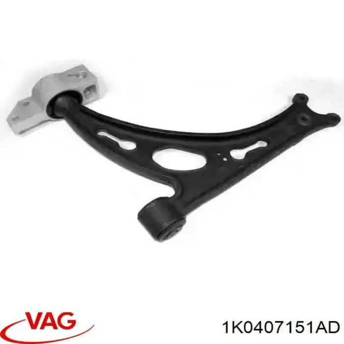 Правый рычаг передней нижней подвески VAG 1K0407151AD цена, от 61.31 USD
