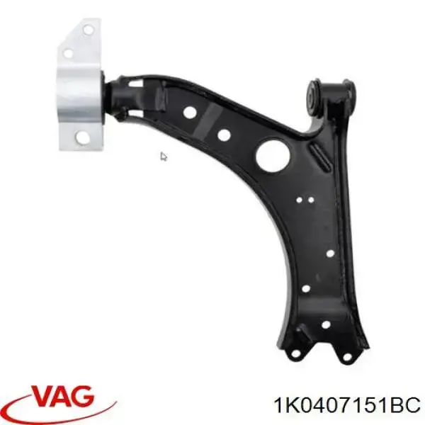 Левый рычаг передней нижней подвески VAG 1K0407151BC цена, от 21.54 USD