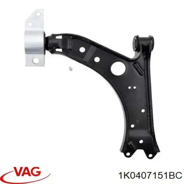 Купить 1K0407151BC VAG Рычаг передней подвески левый