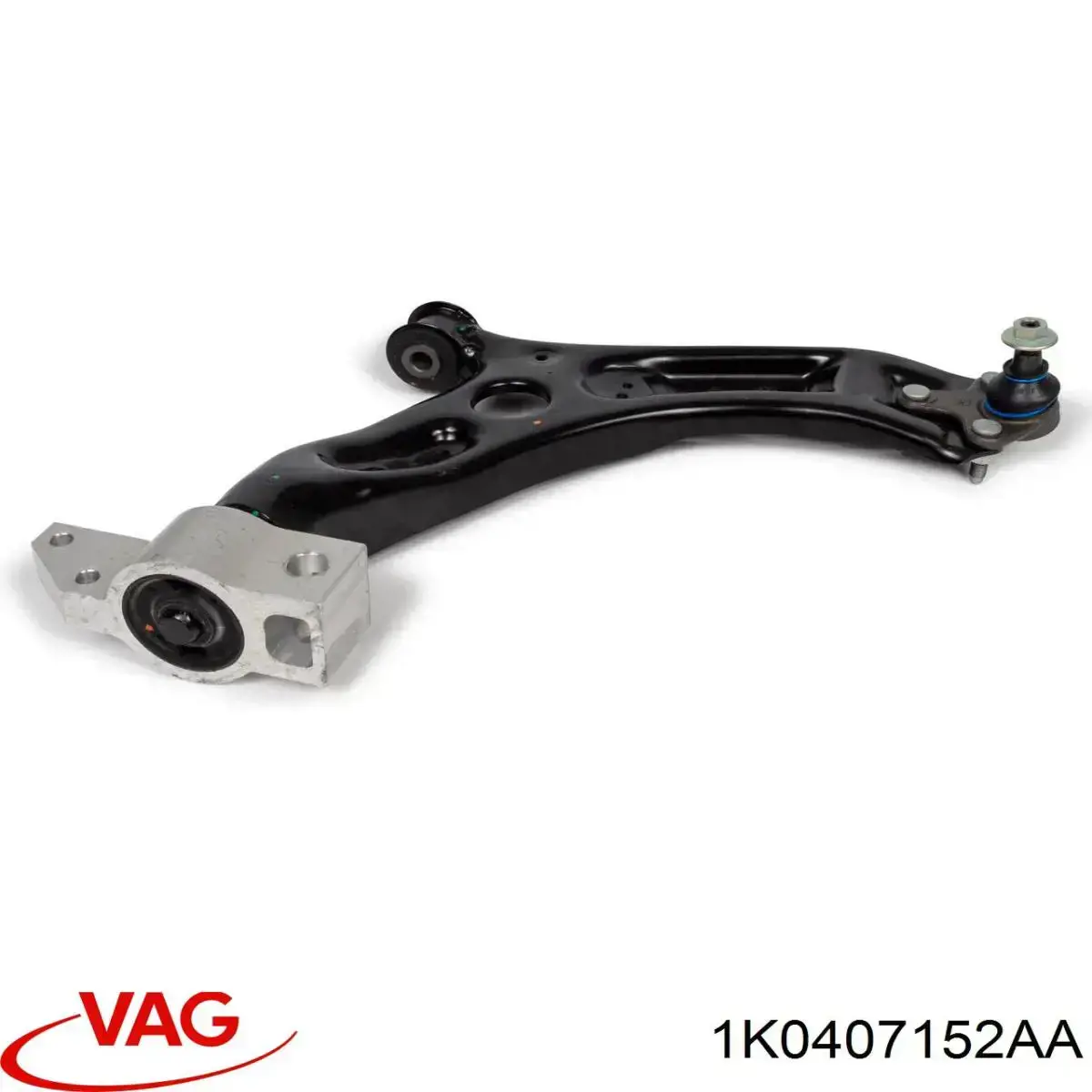 Правый рычаг передней нижней подвески VAG 1K0407152AA цена, от 23.87 USD
