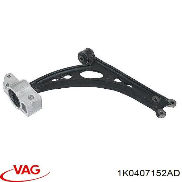 Купить 1K0407152AD VAG Нижний правый рычаг передней подвески