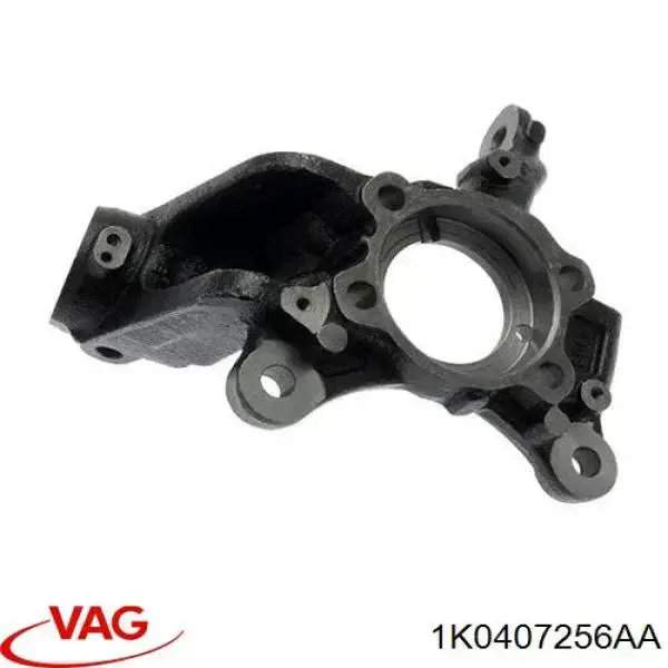 Цапфа (поворотный кулак) передний правый VAG 1K0407256AA цена, от 31.67 USD