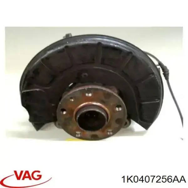 Цапфа передняя правая 1K0407256AA VAG