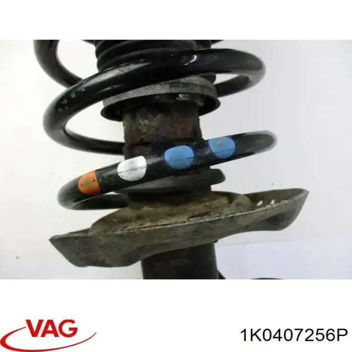 Цапфа передняя правая 1K0407256J VAG