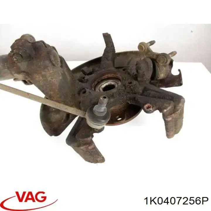 Цапфа передняя правая 1K0407256P VAG