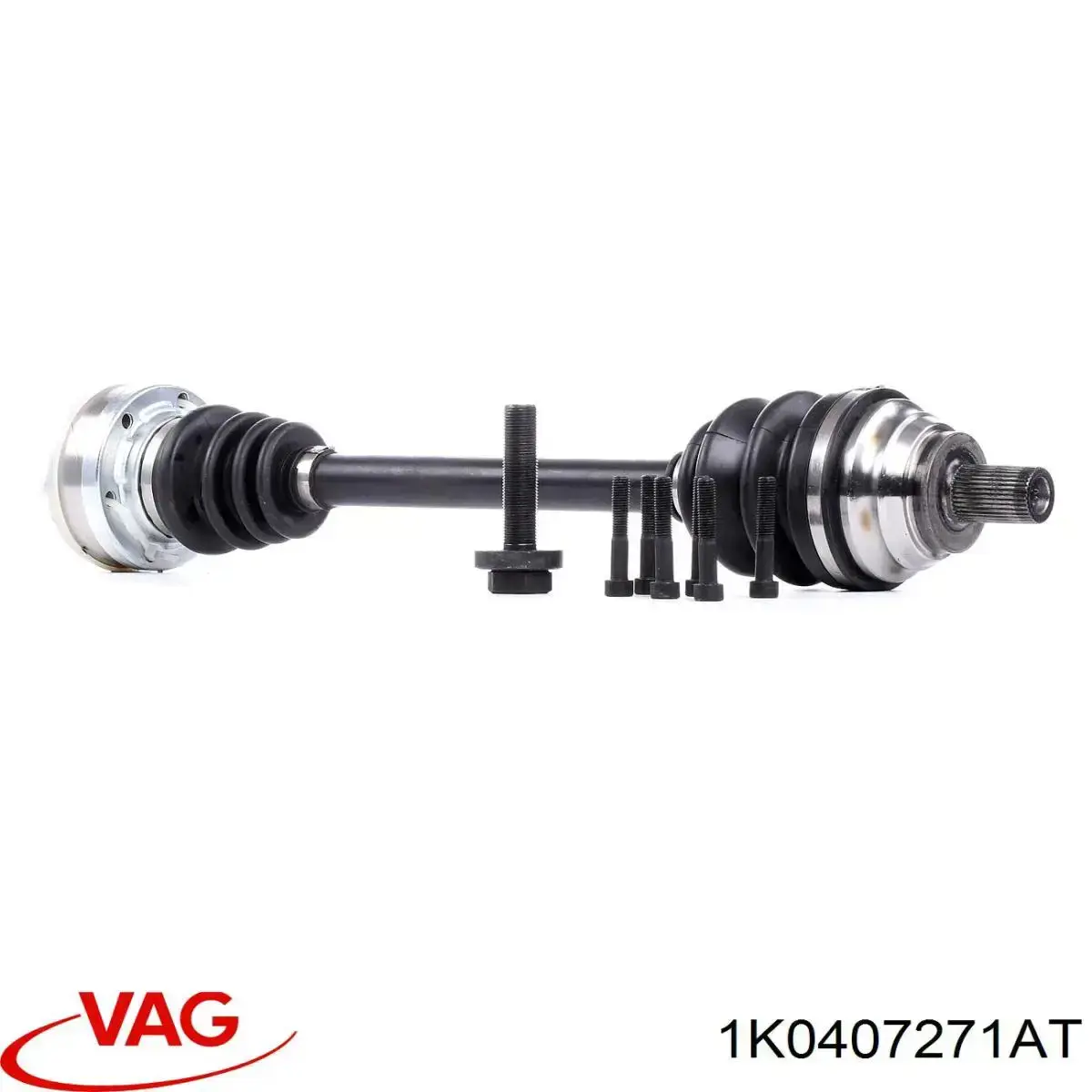 Купить 1K0407271AT VAG Привод в сборе левый