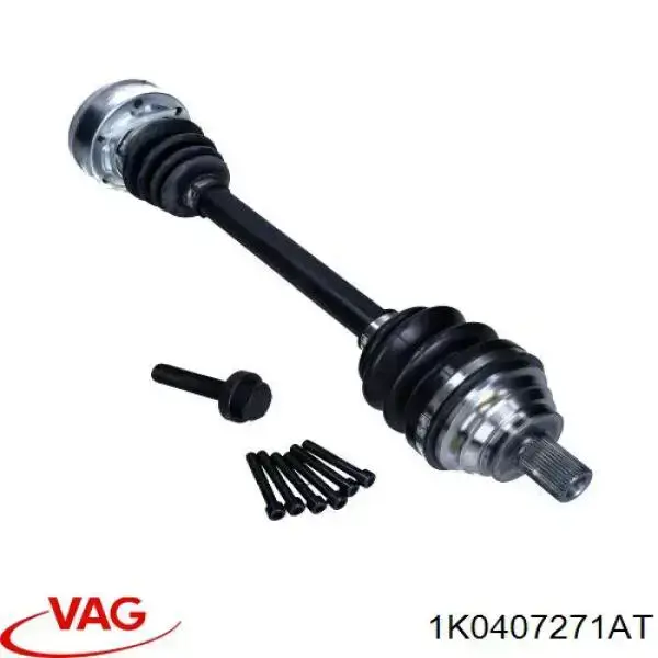Левая полуось VAG 1K0407271AT