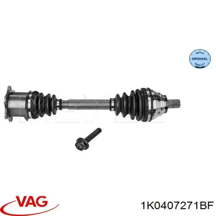 Купить 1K0407271BF VAG Привод в сборе левый