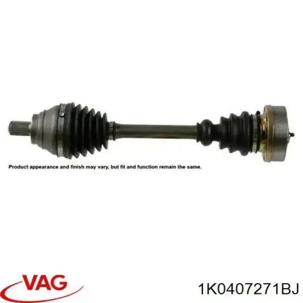 1K0407271BJ VAG Полуось передняя левая