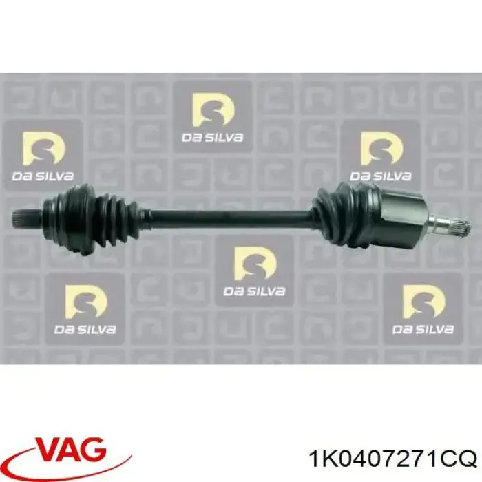 Купить 5Q0407763DX VAG Привод в сборе левый