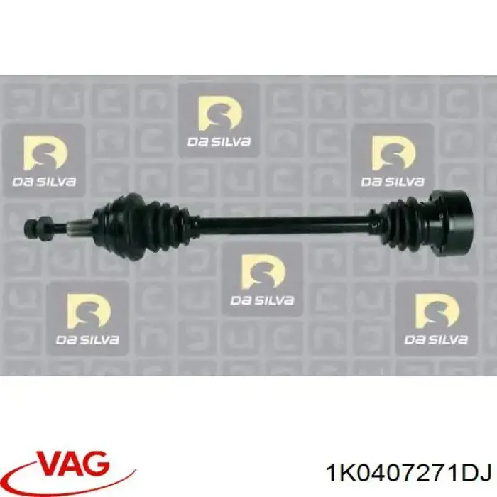 Привод передний левый VAG 1K0407271DJ цена, от 60.38 USD