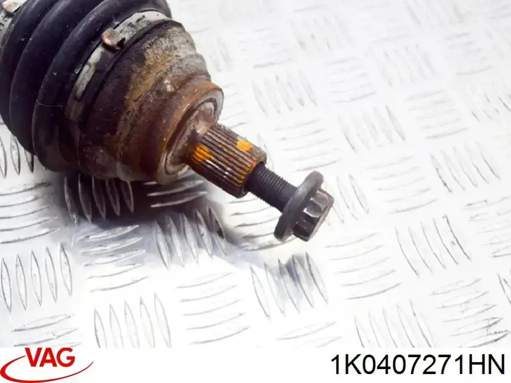 1K0407271HN VAG Полуось передняя левая