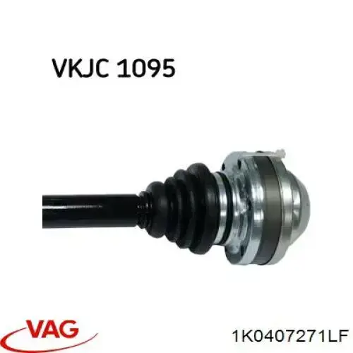Привод передний левый VAG 1K0407271LF цена, от 85.20 USD